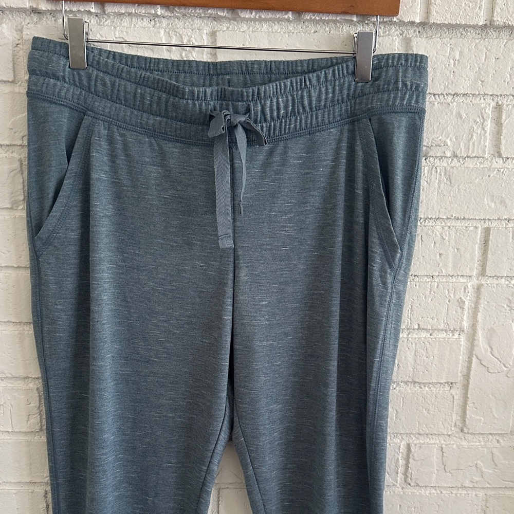 Hanes Blue / Green Comfort Jogger Pants - Picture 7 of 8